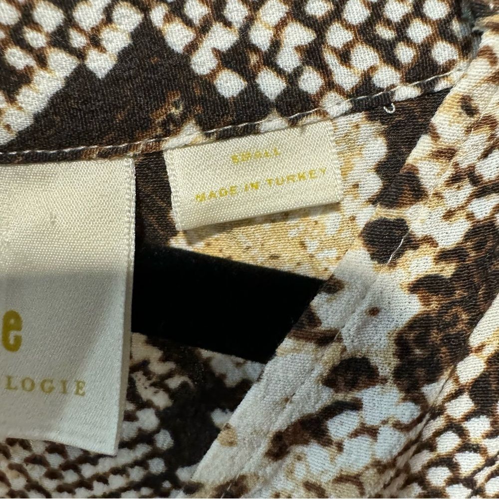 Anthropologie Maeve Juno Snake Python Print Tunic… - image 6